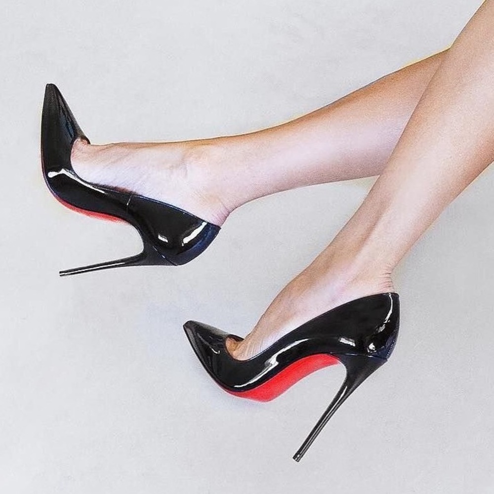 Christian Louboutin So Kate Black Patent Leather 37